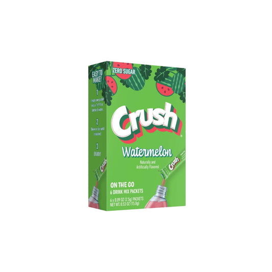 Crush On The Go Watermelon Drink Mix 6-Pack (15g) - America