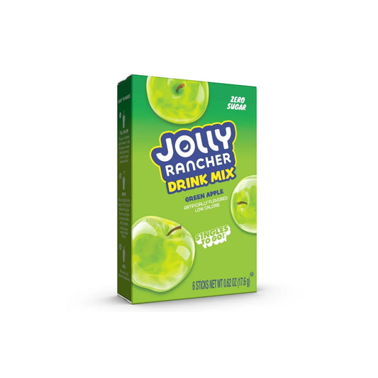 Jolly Rancher Singles To Go Green Apple 6-Pack (17.6g) - America