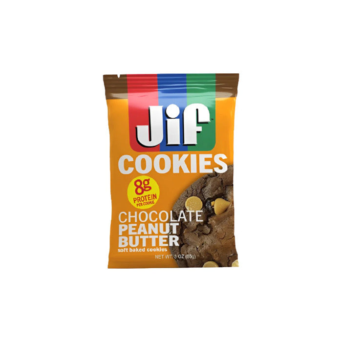 JIF Soft Baked Cookies Chocolate  Peanut (85g) - America
