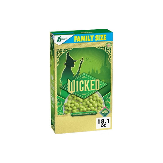 General Mills LIMITED EDITION Wicked Elphaba Caramel Apple Cereal (513g) - America