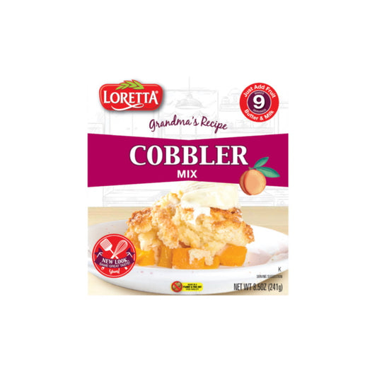 Loretta Grandma's Recipe Peach Cobbler Mix (241g) - America