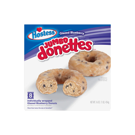 Hostess Glazed Blueberry Jumbo Donettes (454g) - America