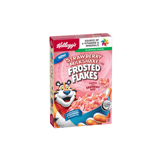Kellogg’s Frosted Flakes Strawberry Milkshake (329g) - Canada