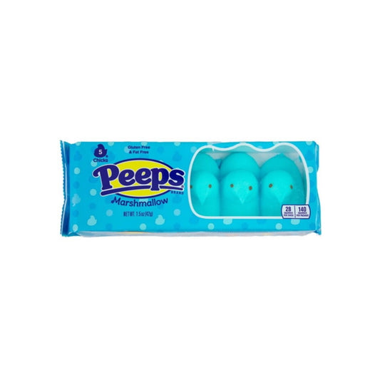 Peeps Easter Blue Marshmallow Chicks 5-Pack (42g) - America