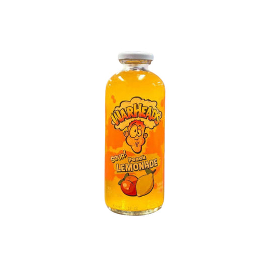 Warheads Sour Peach Lemonade Glass Bottle (473ml) - America