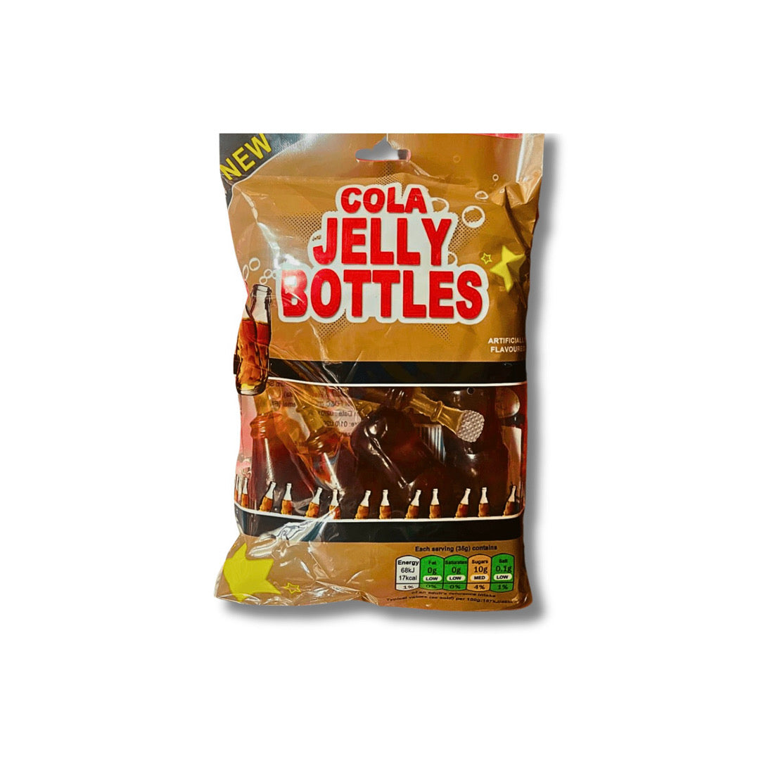 Vidal Cola Jelly Bottles Peg Bag (280g) - UK