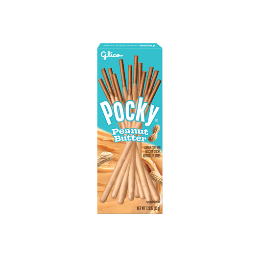 Glico Pocky Peanut Butter Cream Covered Biscuit Sticks (35g) - America