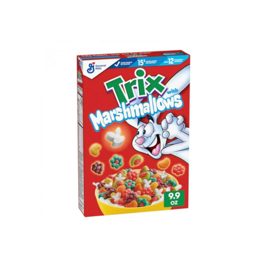 General Mills Trix with Marshmallows Cereal (280g) - America