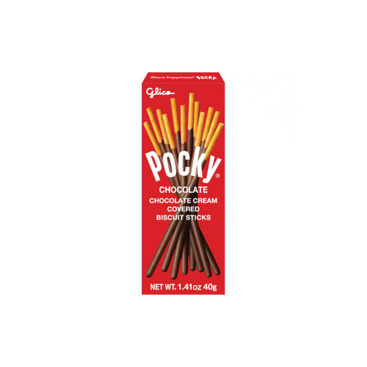 Glico Pocky Chocolate Cream Covered Biscuit Sticks (40g) - America