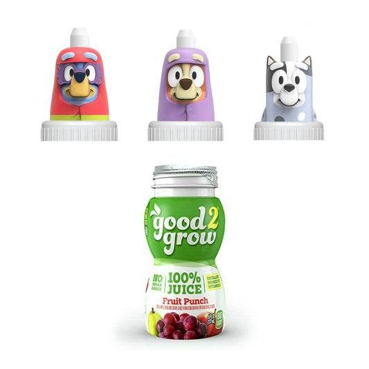 Good 2 Grow Bluey Granny 100% Fruit Punch Juice Bottle (177ml) - America
