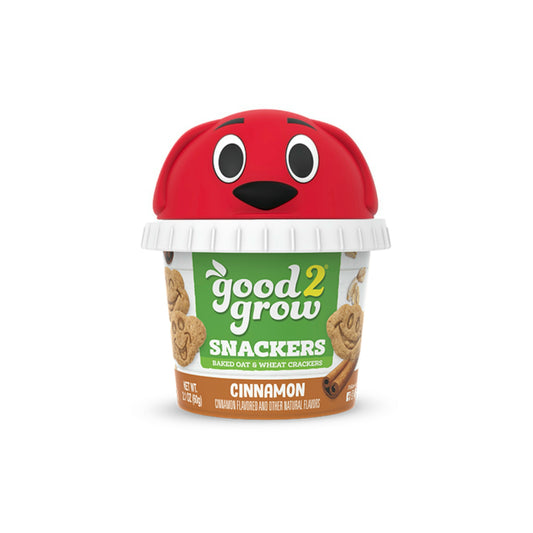 Good 2 Grow Clifford The Big Red Dog Snackers Cinnamon Baked Crackers (60g) - America