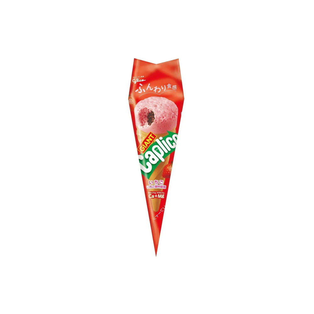 Glico Giant Caplico Top Strawberry  (34g) - Japan