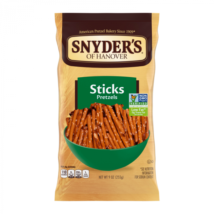 Snyder’s Pretzel Sticks 9oz (255.2g) - America