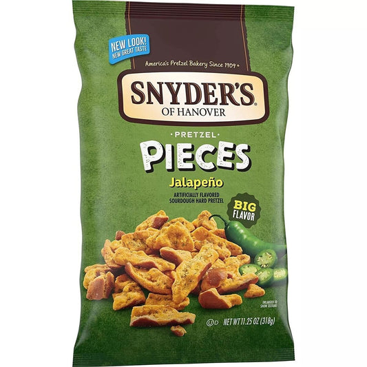 Snyder's Pretzel Pieces Jalapeno 11.25oz (318g)- America