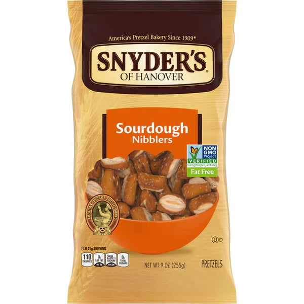 Snyder's Pretzel Sourdough Nibblers 9oz (255g) - America