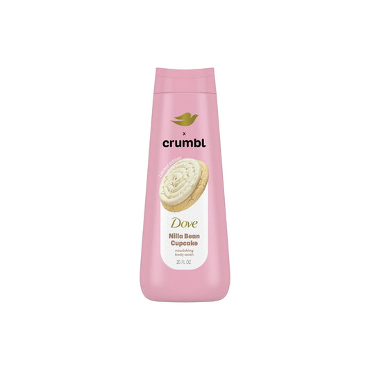 Dove X Crumbl Nilla Bean Cupcake Nourishing Body Wash (591ml) - America