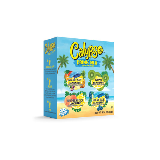 Calypso Singles To Go Drink Mix Sachets 30 - Pack - America