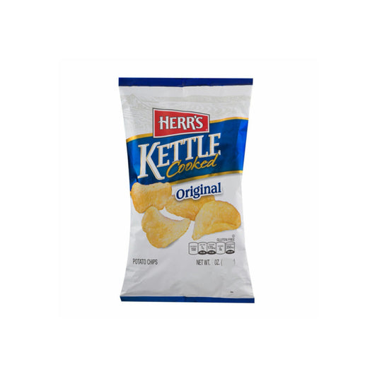Herr’s Kettle Cooked Original Potato Chips (142g) - America