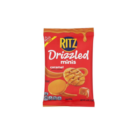 Ritz Drizzled Minis Caramel (113g) - America