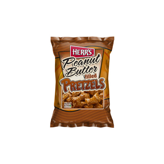 Herr’s Peanut Butter Filled Pretzels (113g) - America