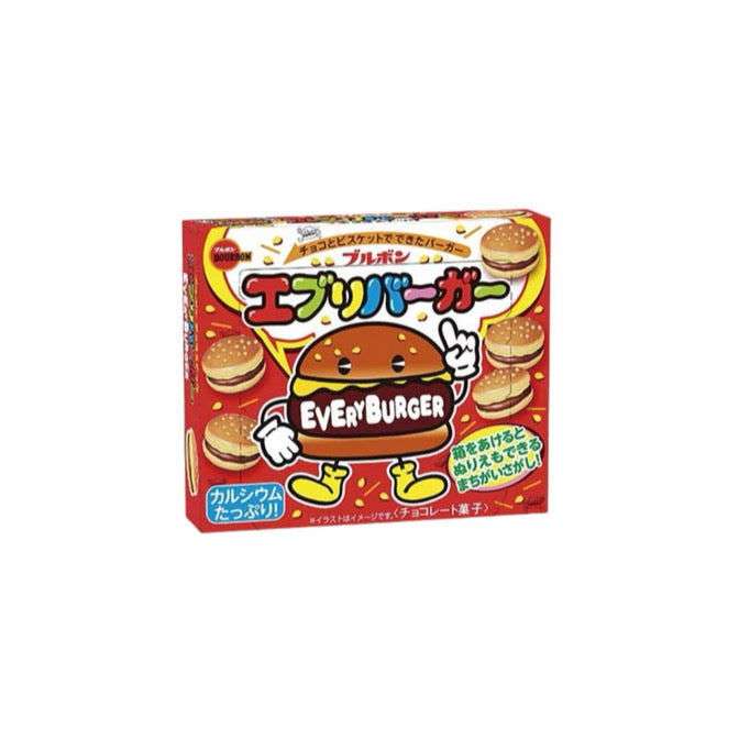 Bourbon Every Burger Chocolate Cookies (66g) - Japan