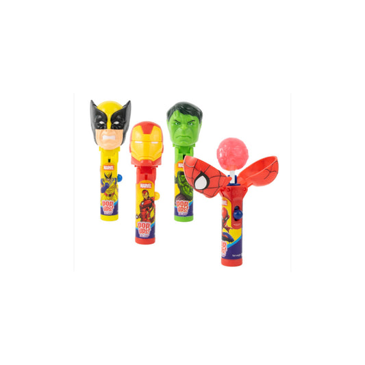 Pop Ups! Lollipop Marvel Mix (10g) (1 RANDOMLY SELECTED) - America