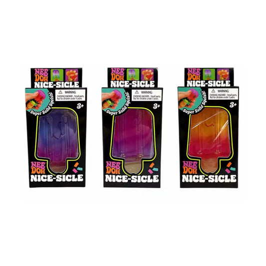 NEE DOH Nice - Sicle Squishy (1 COLOUR RANDOMLY SELECTED)