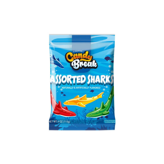 Candy Break Assorted Sharks (113g) - America