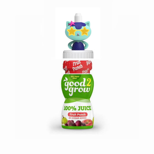 Good 2 Grow Gabby’s Dollhouse [MerCat Sunglasses] 100% Fruit Punch Juice Bottle (177ml) - America
