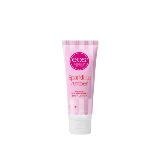EOS Limited Edition Sparkling Amber Shea Better 24H Moisture Body Lotion (74ml) - America