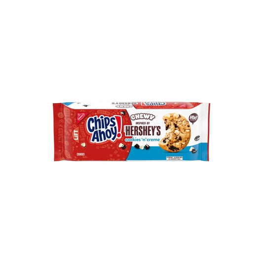 Chips Ahoy! Limited Edition Chewy Hershey’s Cookies ‘n’ Creme Cookies (271g) - America