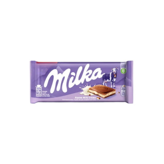 Milka Alpine Milk Creme (100g) - Poland