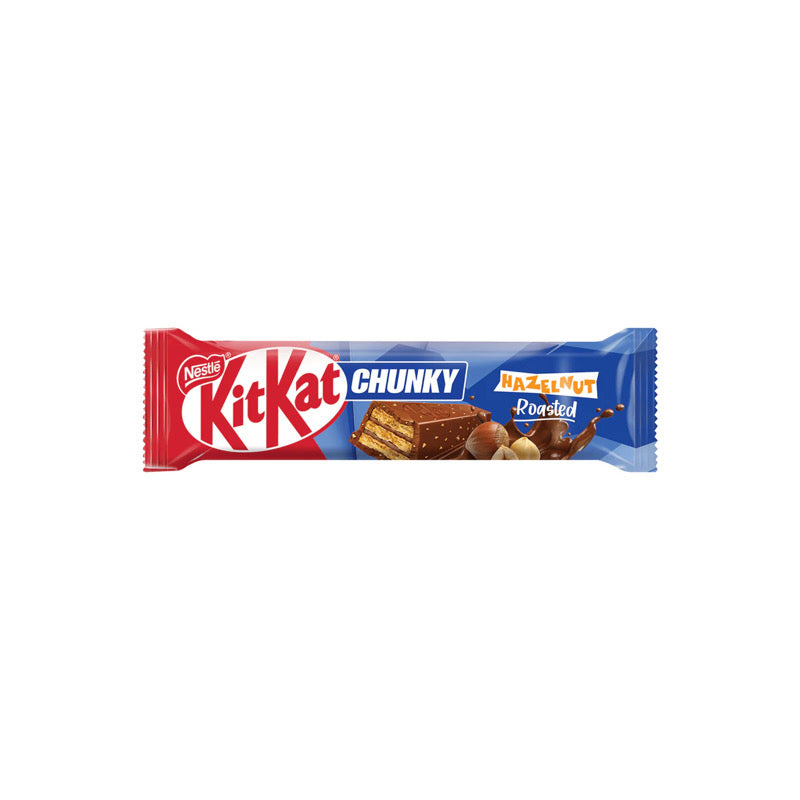 Kit Kat Chunky Roasted Hazelnut Chocolate Bar (38g) - Turkey