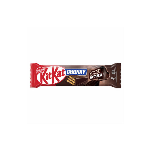 Kit Kat Chunky Smooth Bitter Dark Chocolate Bar (38g) - Turkey