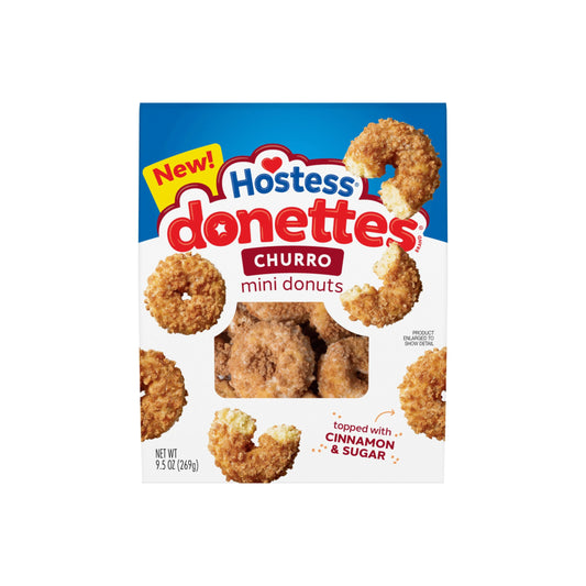 Hostess Mini Donettes LARGE Bag - Churro (269g) - America