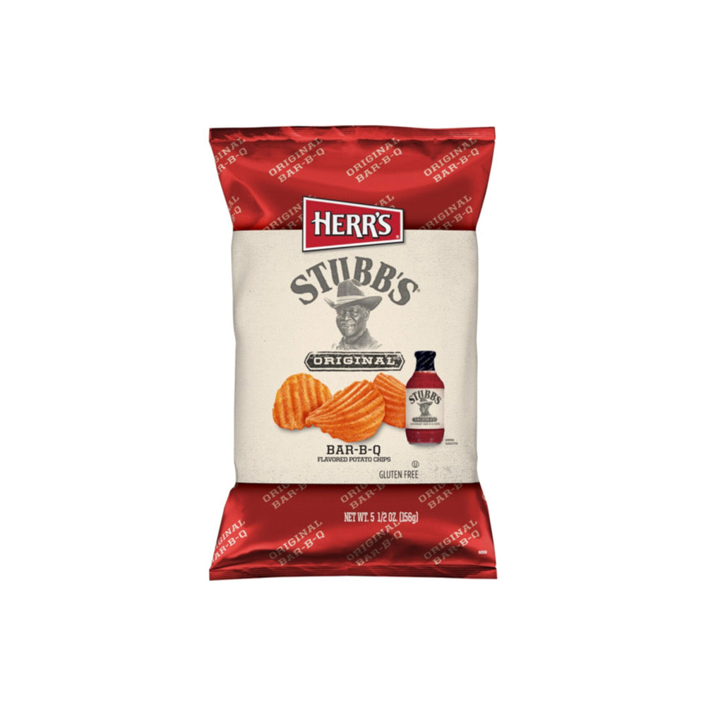 Herr's Stubb's Original Bar-B-Q Potato Chips (156g) - America