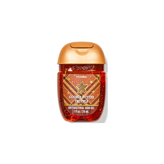Bath & Body Works Pocket Bac Anti Bacterial Hand Gel Cookie Butter Truffle (29ml) - America