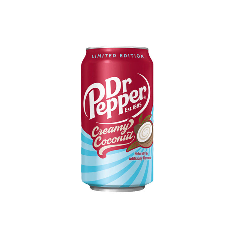 Dr Pepper Creamy Coconut Soda Can (355ml) - America