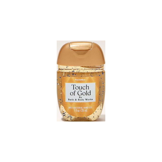 Bath & Body Works Pocket Bac Anti Bacterial Hand Gel Touch Of Gold (29ml) - America