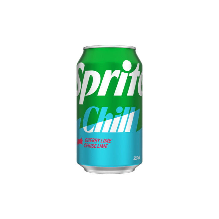 Sprite Chill Cherry Lime Soda Can (355ml) - Canada