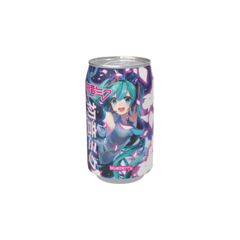 Kawaji Hatsune Miku Blueberry Soda Can (330ml) - UK