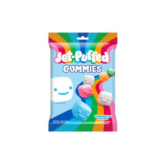 Jet-Puffed Marshmallow Gummies Peg Bag (142g) - America
