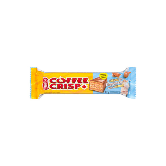 Nestlé Coffee Crisp Caramel Iced Cappuccino Chocolate Bar (42g) - Canada