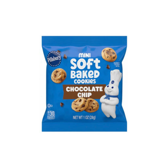 Pillsbury Mini Soft Baked Cookies Chocolate Chip (28g) - America