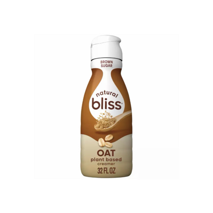Natural Bliss Brown Sugar Oat Milk Liquid Coffee Creamer (946ml) - America