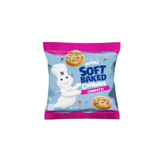 Pillsbury Mini Soft Baked Cookies Funfetti (28g) - America