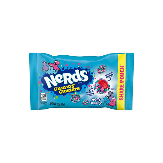 Nerds Gummy Clusters Very Berry Share Pouch (85g) - America