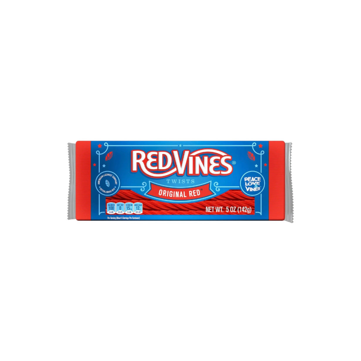 Red Vines Twists Original Red Tray (141g) - America