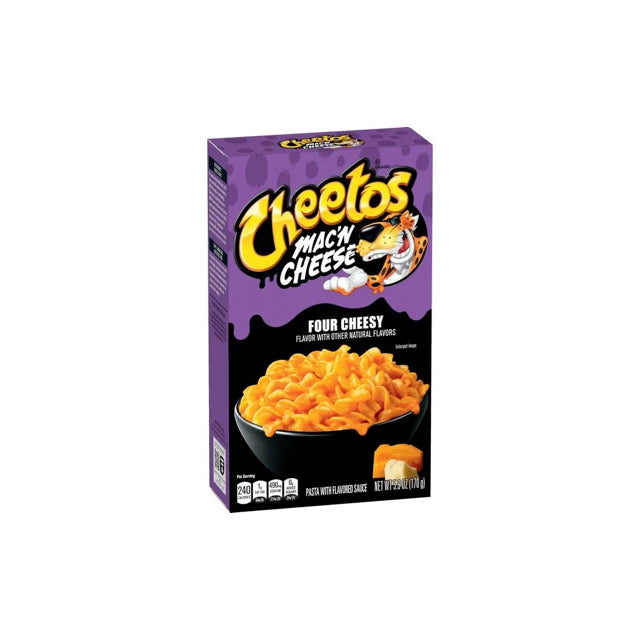 Cheetos Mac ‘N Cheese Four Cheesy Pasta with Sauce (170g) - America