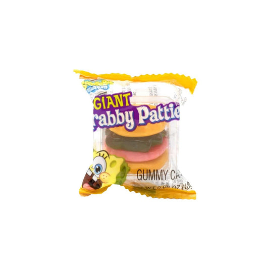 Frankford Spongebob Squarepants Giant Krabby Patties Gummy Candy (20g) - America